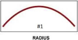 radius illustration for china bend curved glass